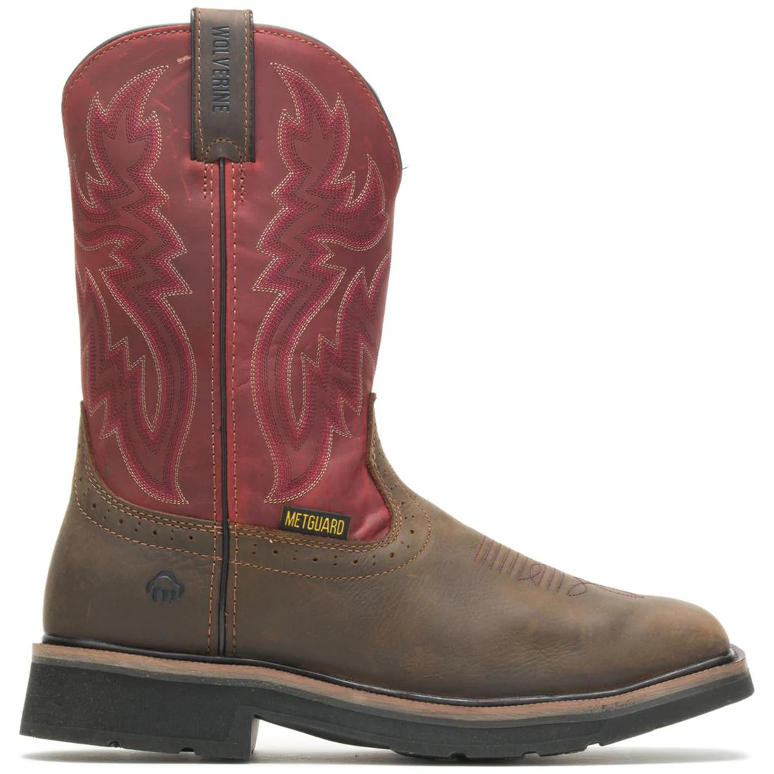 Rancher Met Guard Waterproof Steel-Toe Pull-On Wellington Work Boot