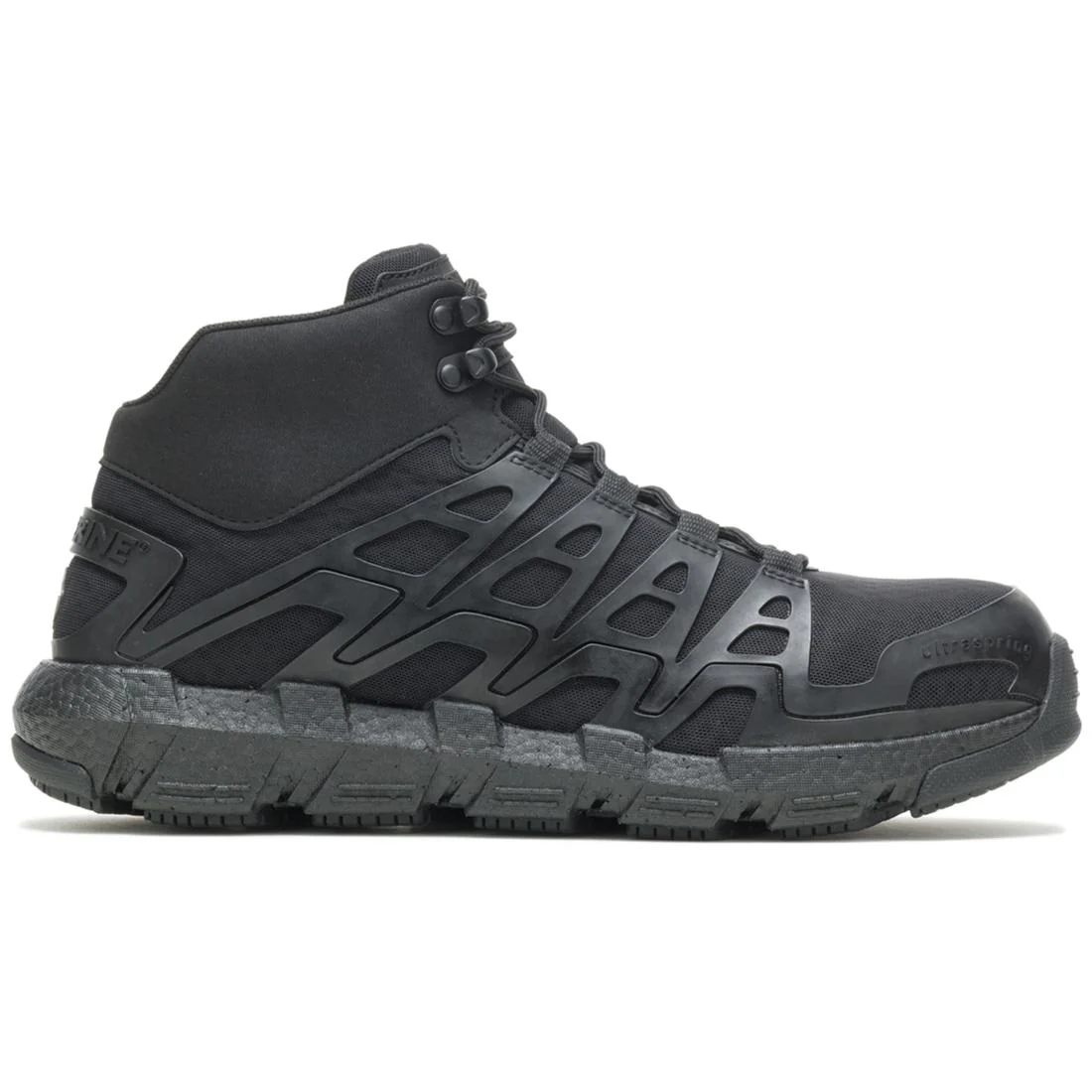 Rev Vent UltraSpring™ DuraShocks® Mid CarbonMax® Work Boot – Black