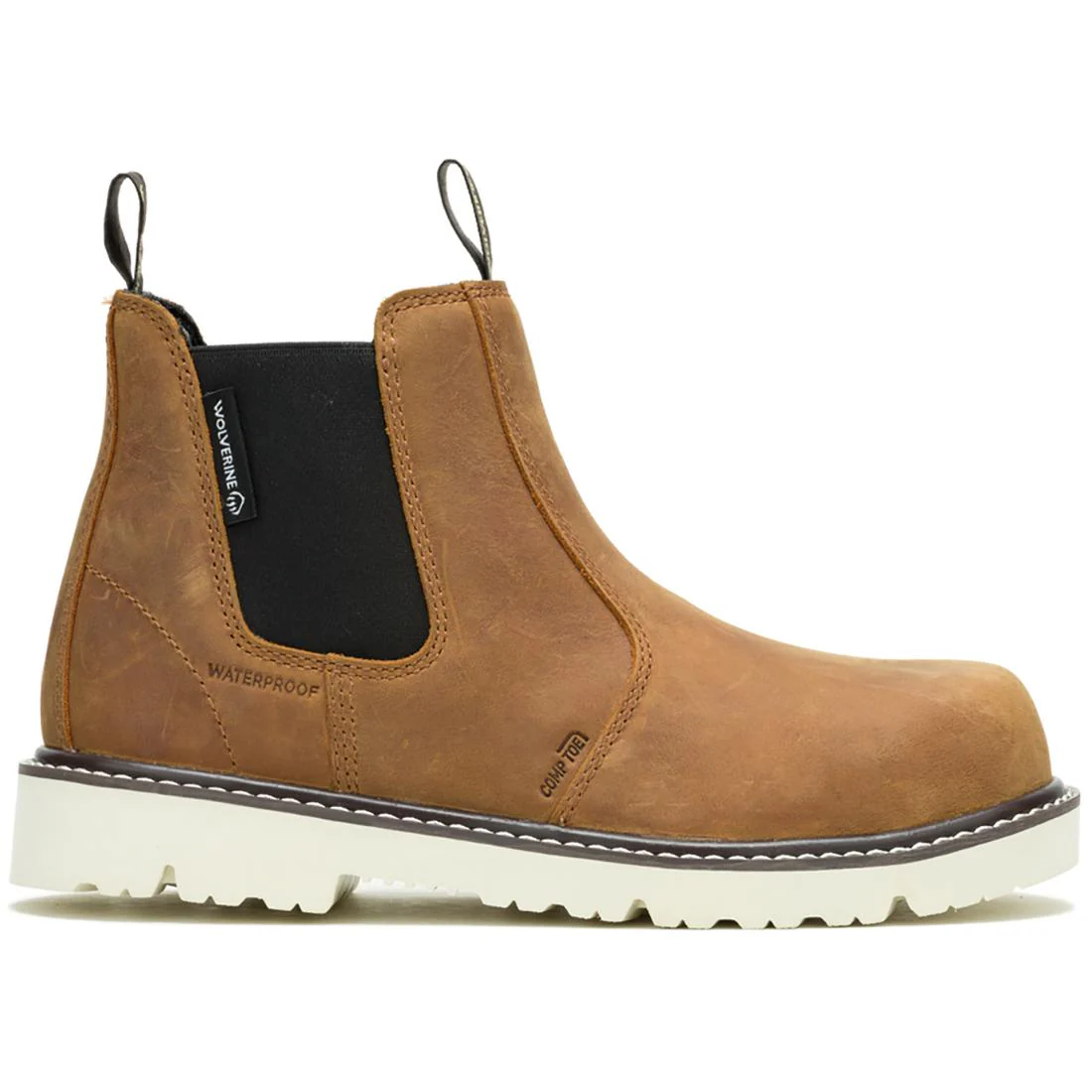 Revival Women's Composite-Toe WP Chelsea Work Boot