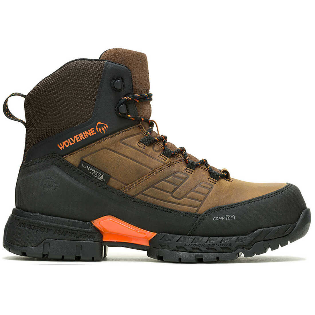 Surge LX Energy Rebound CarbonMax Work Boot Brown