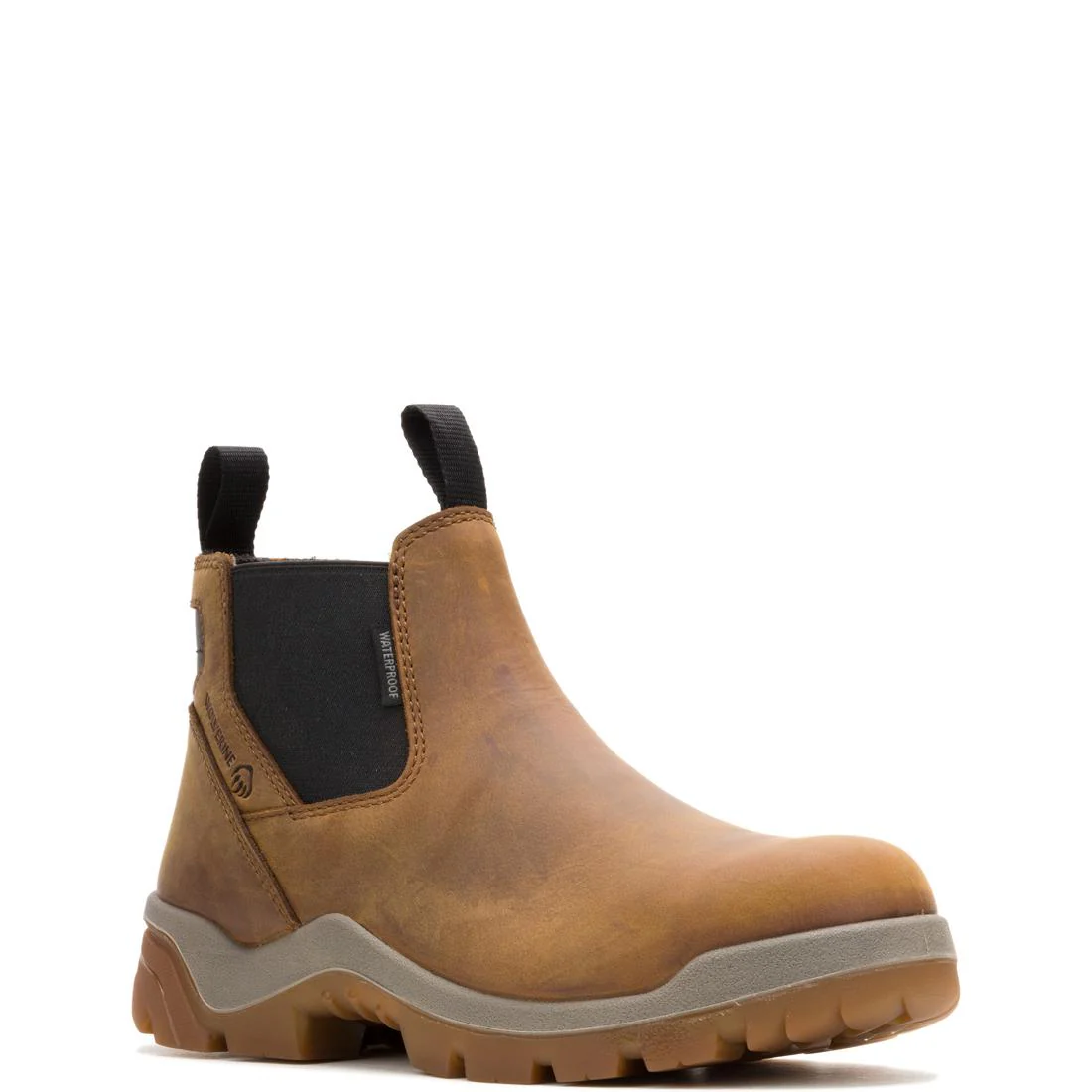 Vantage Hyprest Chelsea WP Soft-Toe Work Boot Tan - Image 2