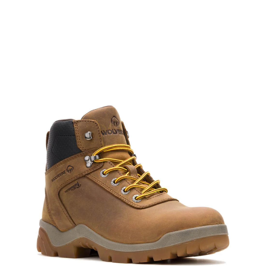 Vantage Hyprest 6" WP Soft-Toe Work Boot Dark Tan - Image 2