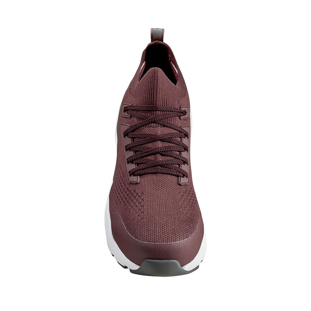 Women's Haslett 3 Inch Nano-Toe ESD Work Shoe Burgundy - Image 4