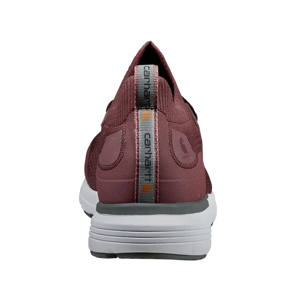 Women's Haslett 3 Inch Nano-Toe ESD Work Shoe Burgundy - Image 5