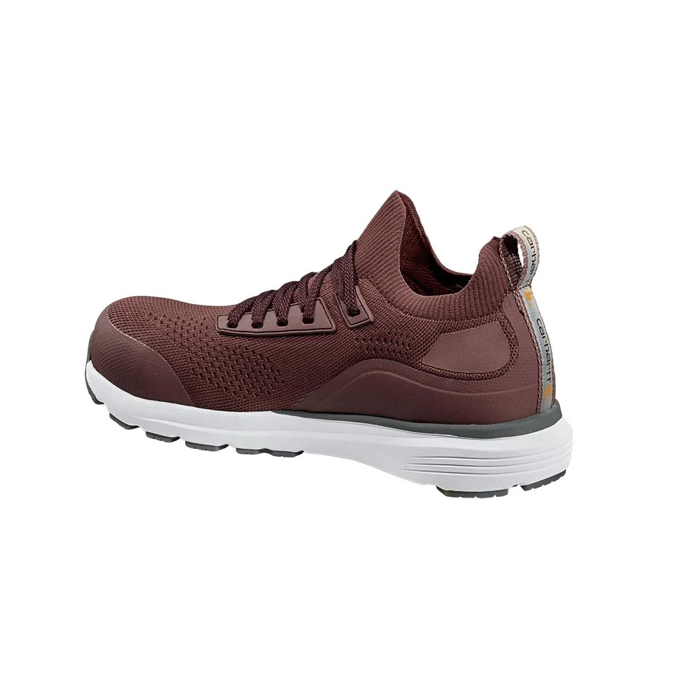 Women's Haslett 3 Inch Nano-Toe ESD Work Shoe Burgundy - Image 6