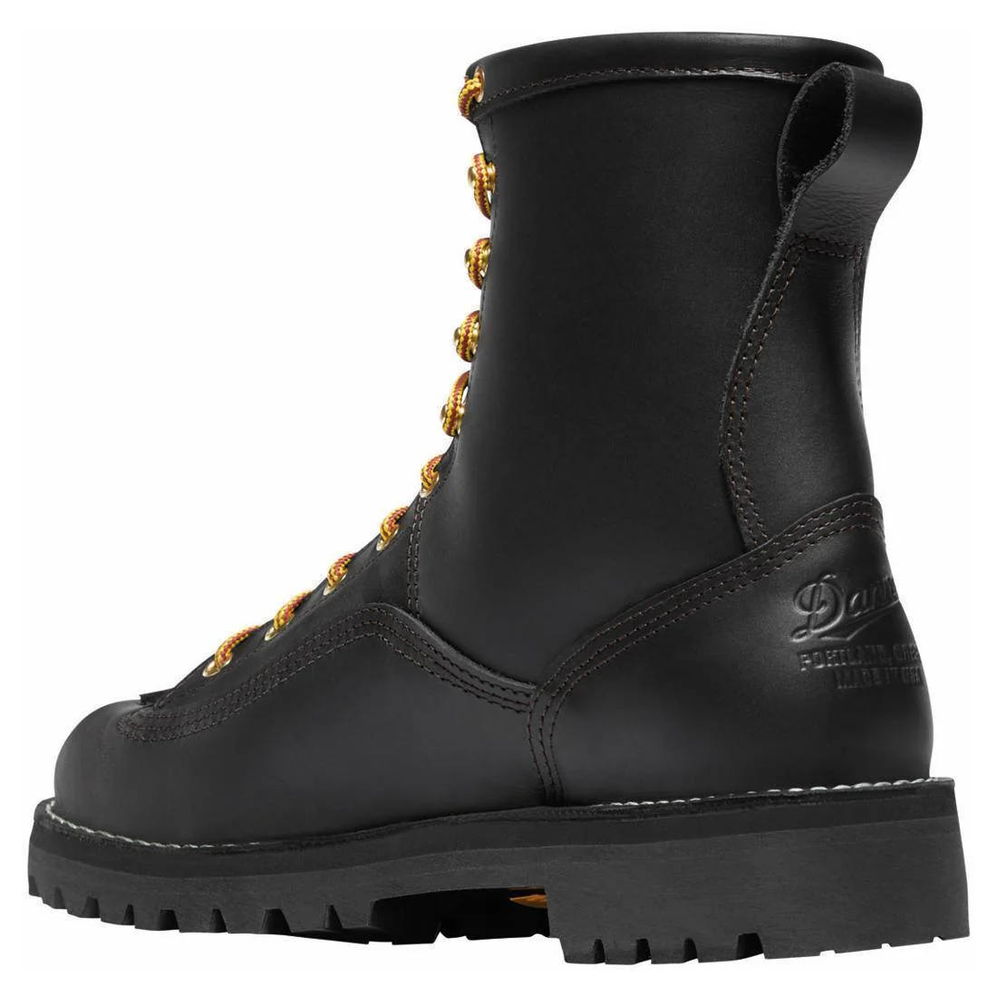 Women's Rain Forest 8" Work Boot Black - Image 5