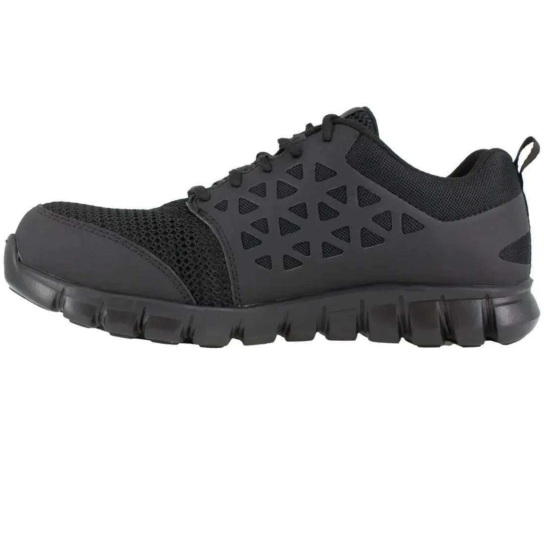 Women's Sublite Cushion SD Composite-Toe  Athletic Work Shoe Black - Image 4