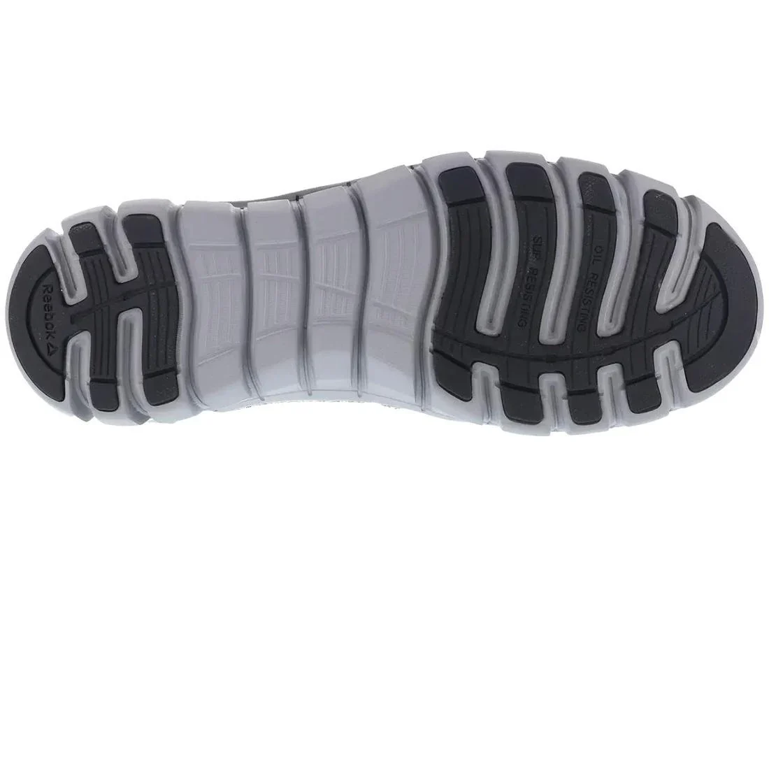 Women's Sublite Cushion Alloy-Toe Athletic Work Shoe Grey/Blue - Image 3