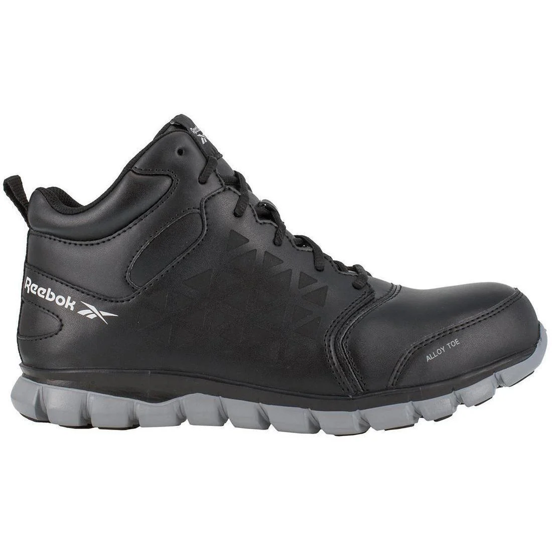 Women's Sublite Cushion Alloy-Toe Mid Cut Athletic Work Boot Black