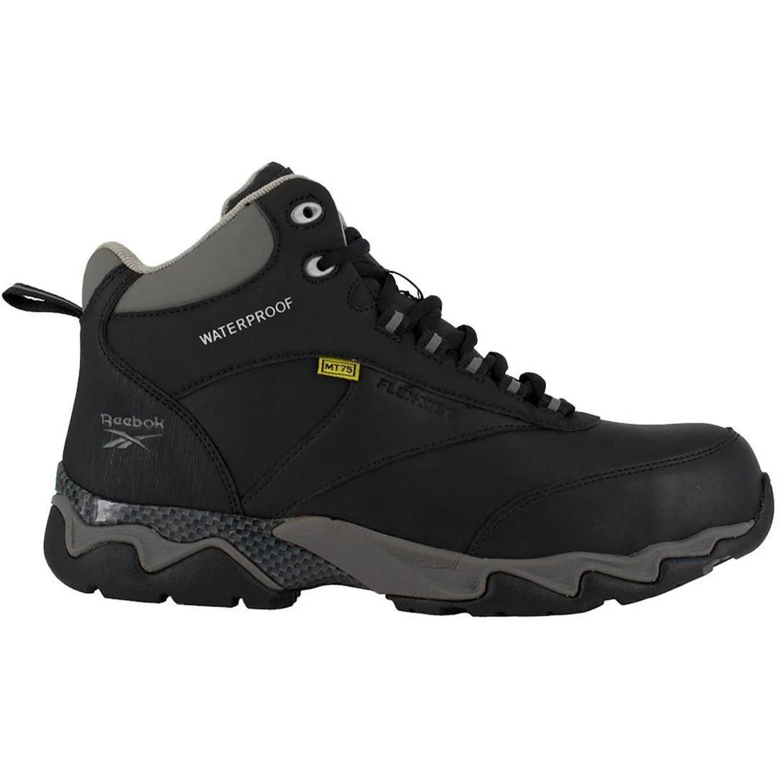 Women's Beamer Composite-Toe CushGuard™ Internal Met Guard Athletic Work Boot Black