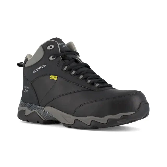 Women's Beamer Composite-Toe CushGuard™ Internal Met Guard Athletic Work Boot Black - Image 3