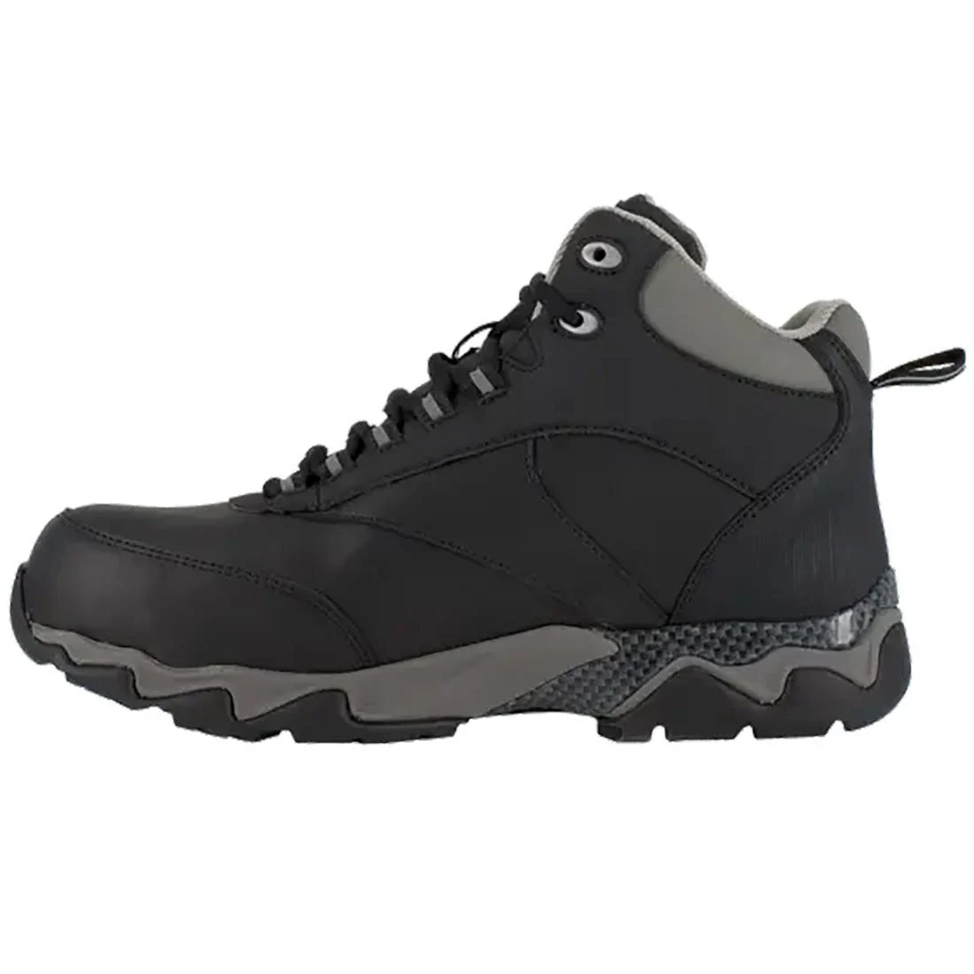 Women's Beamer Composite-Toe CushGuard™ Internal Met Guard Athletic Work Boot Black - Image 4