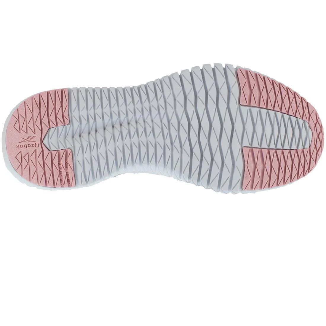 Women's Flexagon 3.0 Composite-Toe Athletic Work Shoe Blue/Pink - Image 2