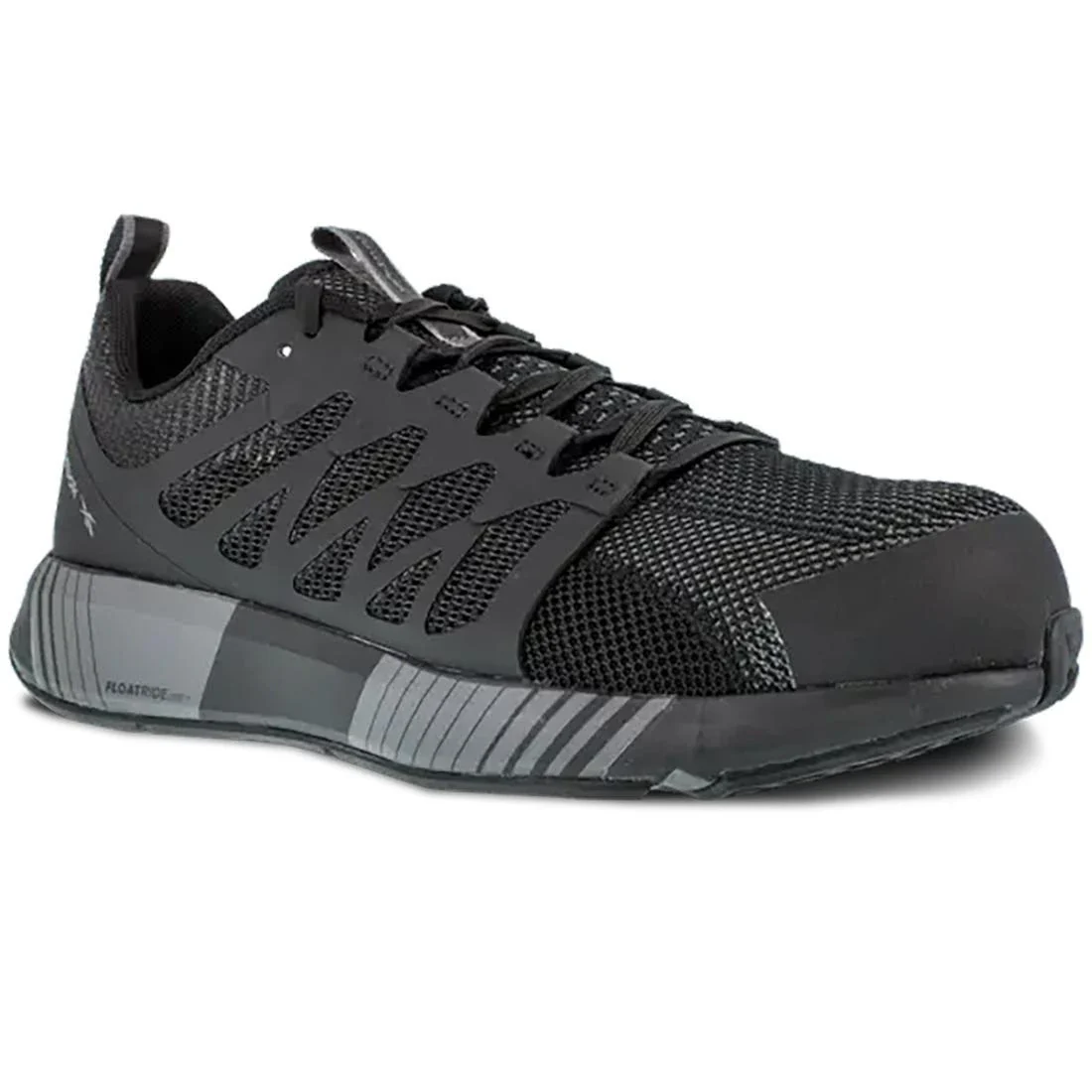 Women's Fusion Flexweave™ Composite-Toe Athletic Work Shoe Black/Grey - Image 2