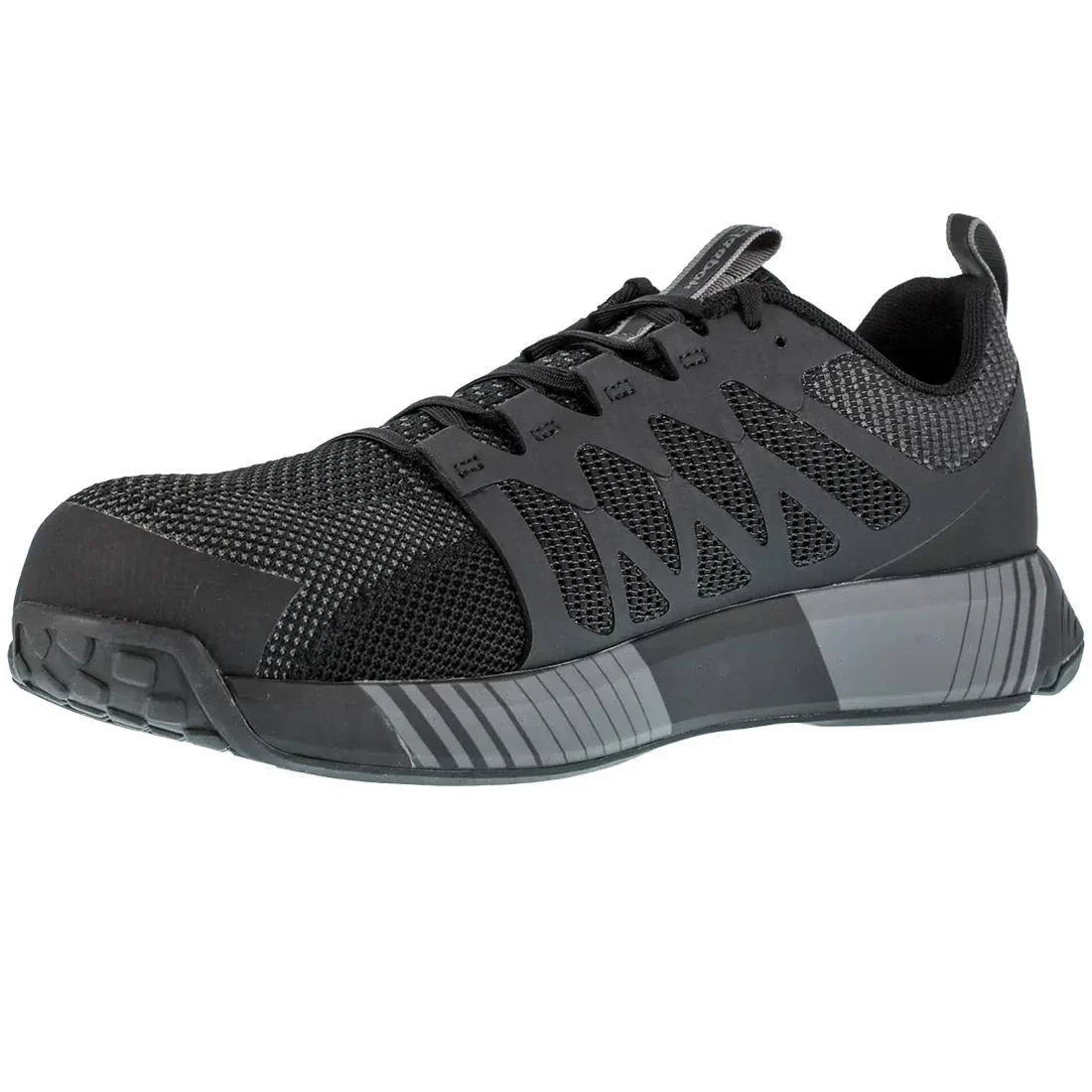 Women's Fusion Flexweave™ Composite-Toe Athletic Work Shoe Black/Grey - Image 5