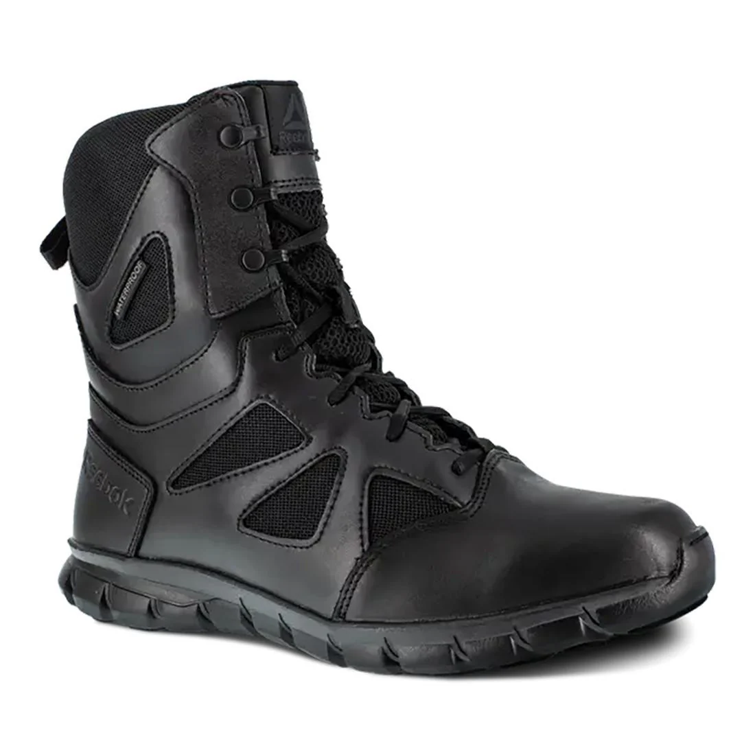 Women's Sublite Cushion 8 Inch Soft Toe Tactical Boot Black - Image 5