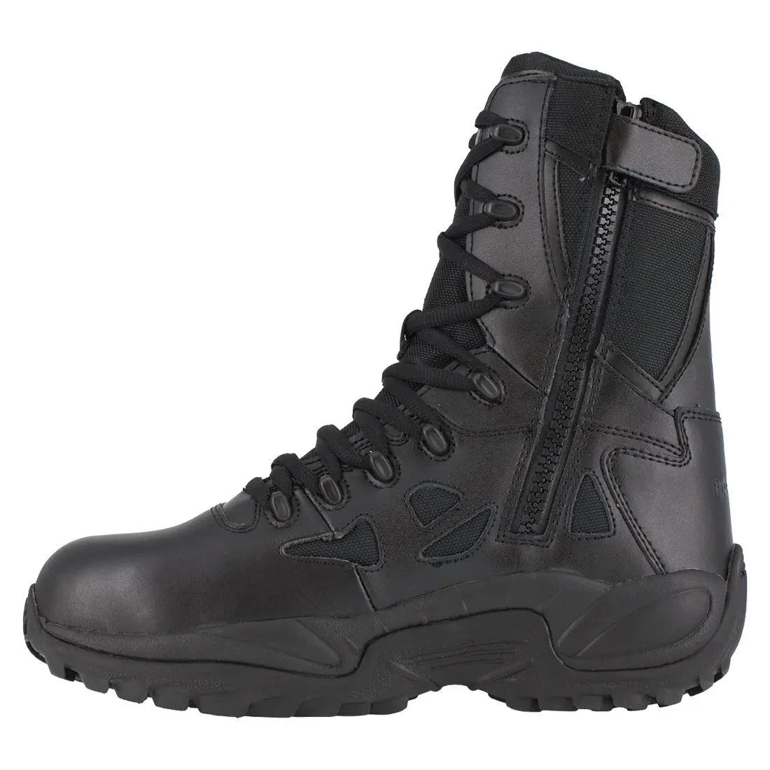 Women's Rapid Response Rb 8 Inch Composite-Toe Military Work Boot Black - Image 5